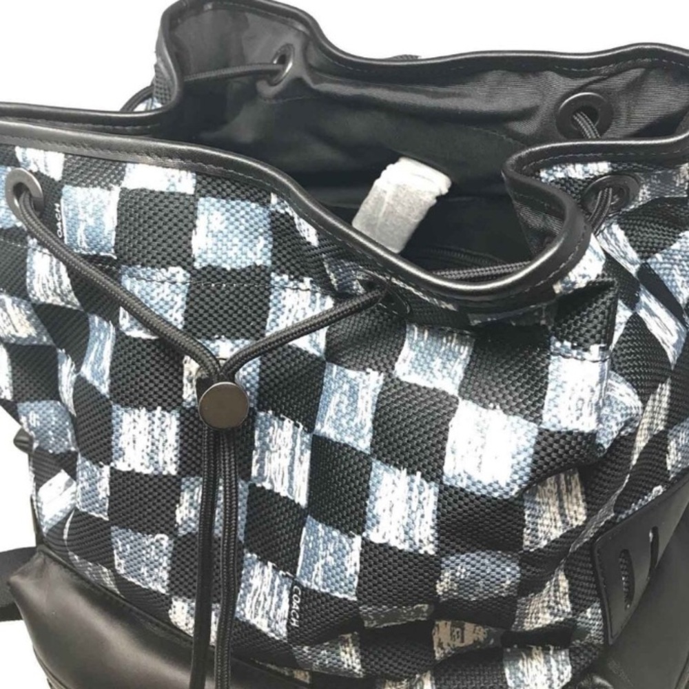 Coach Terrain Trek Graphic Checker Backpack - Picture 2 of 8